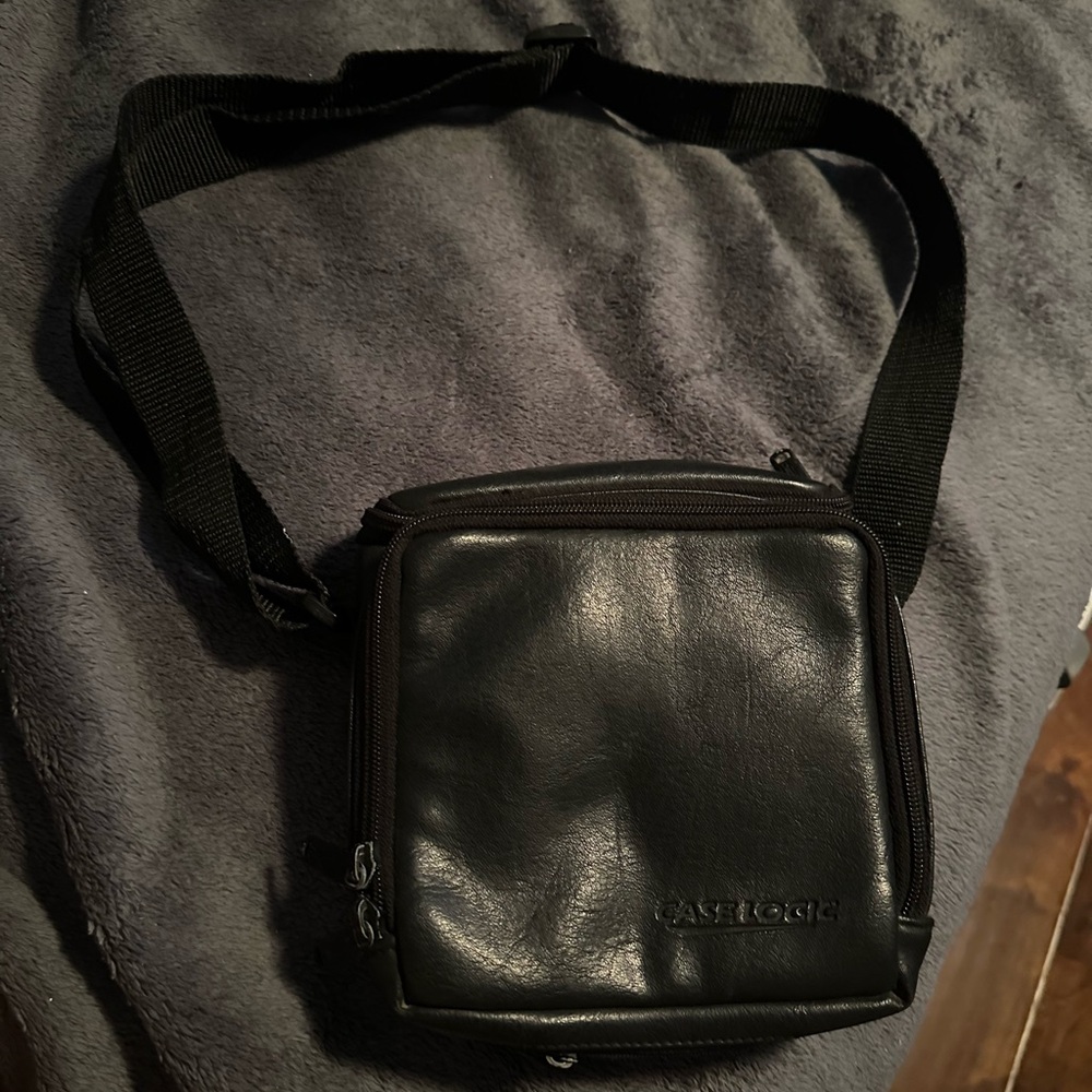 Black Vintage 90s Holder Storage Wallet